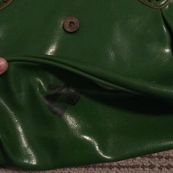 River Island Vintage Green Purse - Picture 4 of 4